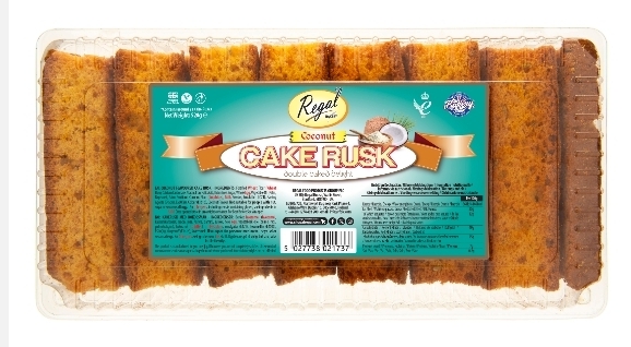 REGAL COCONUT CAKE RUSK 21pcsx 9