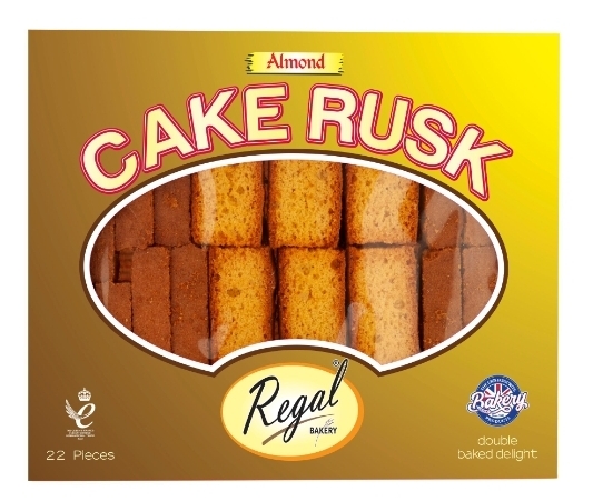 Regal almond cake rusks 22pc x 11
