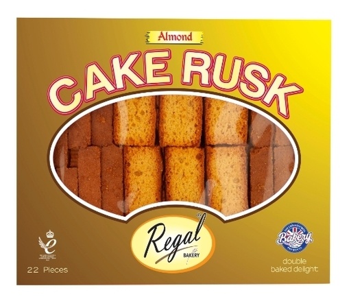 Regal almond cake rusks 22pc x 11